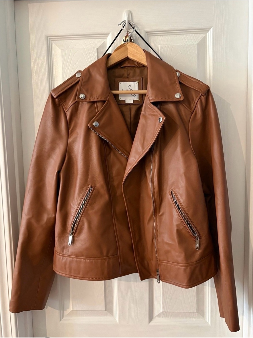 Sam Edelman Brown Leather Jacket XL